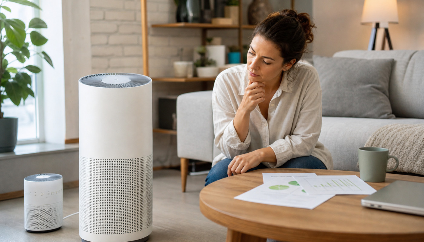 Comparatif : vrai gain énergétique des purificateurs nouvelle génération
