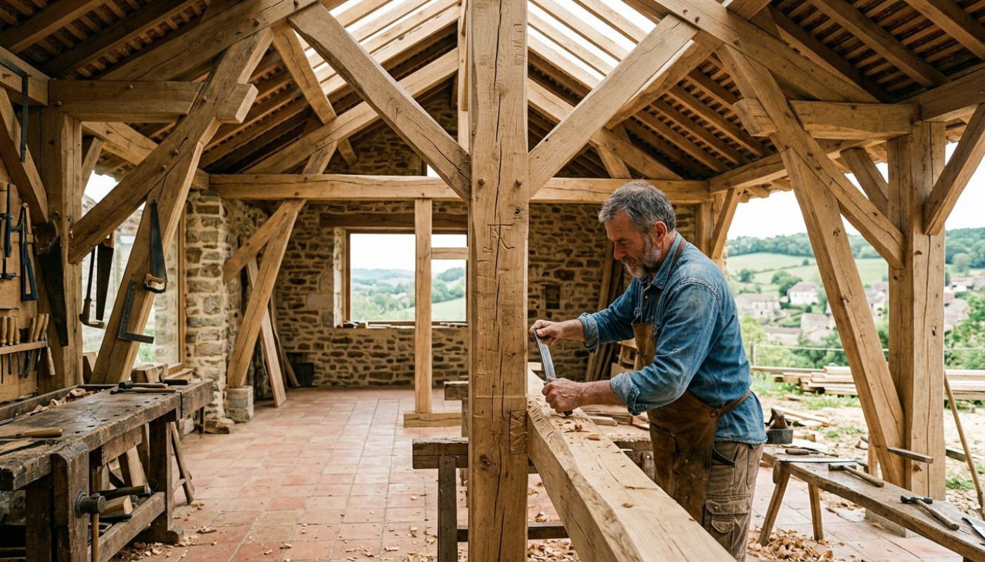 Secrets d’artisans : quand la charpente révèle la personnalité d’une maison
